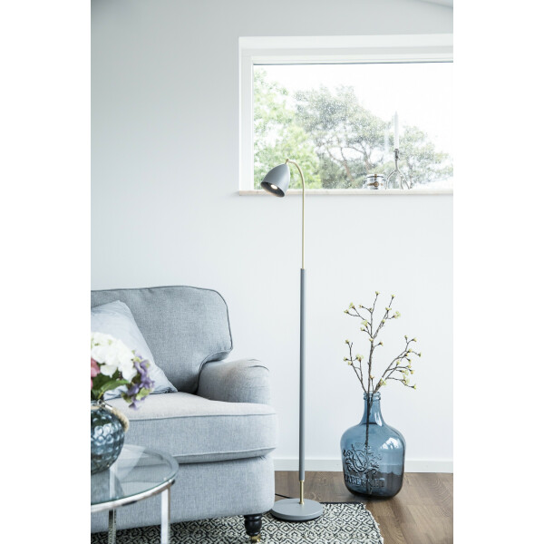 Belid DELUXE G3111 lattiavalaisin LED lämminharmaa/messinki image