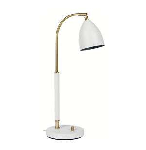Belid DELUXE B4076 pöytävalaisin LED valkoinen/messinki kuva