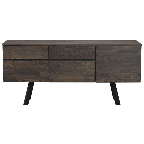 Rowico FRED sideboard smoke tammi/musta kuva