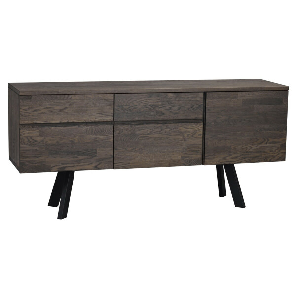 Rowico FRED sideboard smoke tammi/musta image