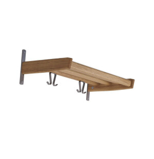 Oscarssons Möbel MEJA hattuhylly 59 cm, lakattu tammi kuva