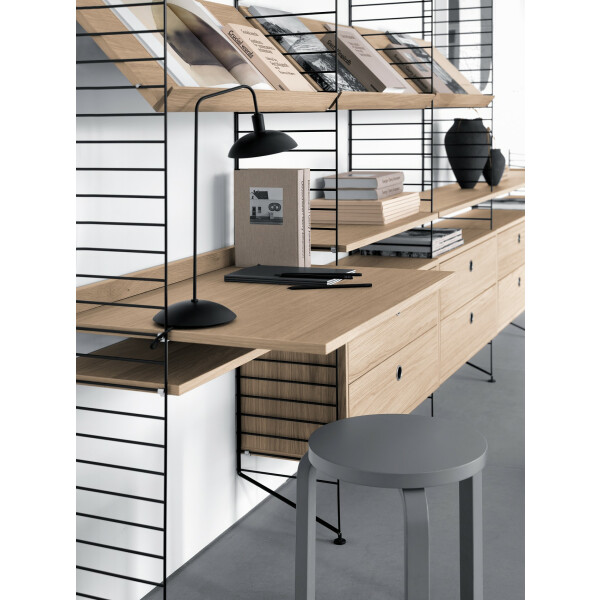 String SYSTEM sivupaneeli 200x30 lattia musta 1-pack image