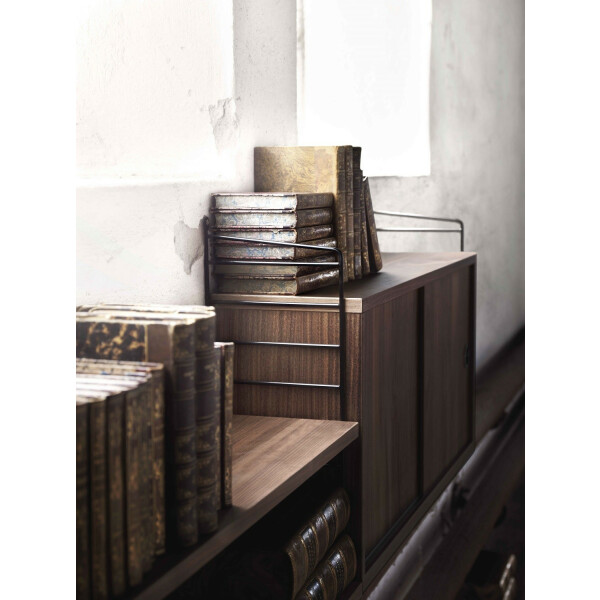 String SYSTEM sivupaneeli 115x30 lattia musta 1-pack image