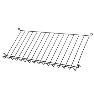 String SYSTEM lehtihylly teräs 78x30 musta kuva