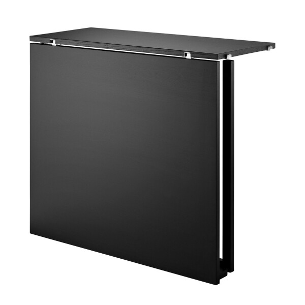 String SYSTEM klaffipöytä 78x96x71 mustaksi petsattu saarni/musta image