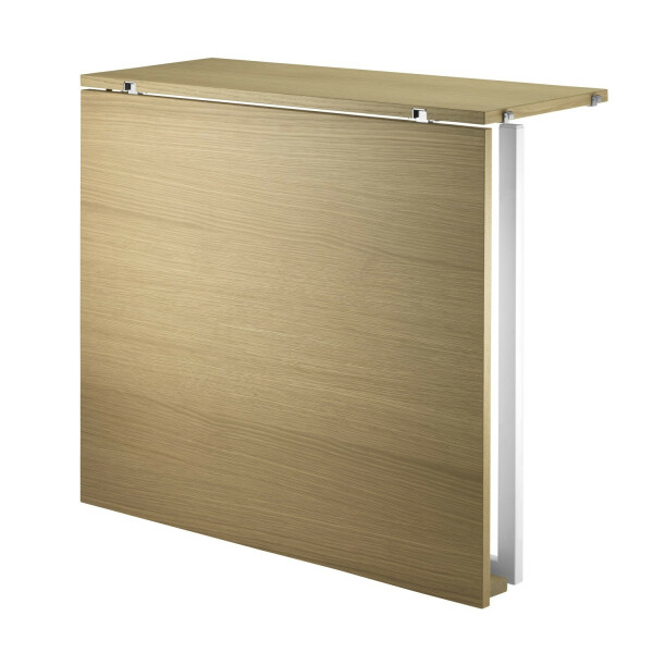 String SYSTEM klaffipöytä 78x96x71 tammi/valkoinen kuva