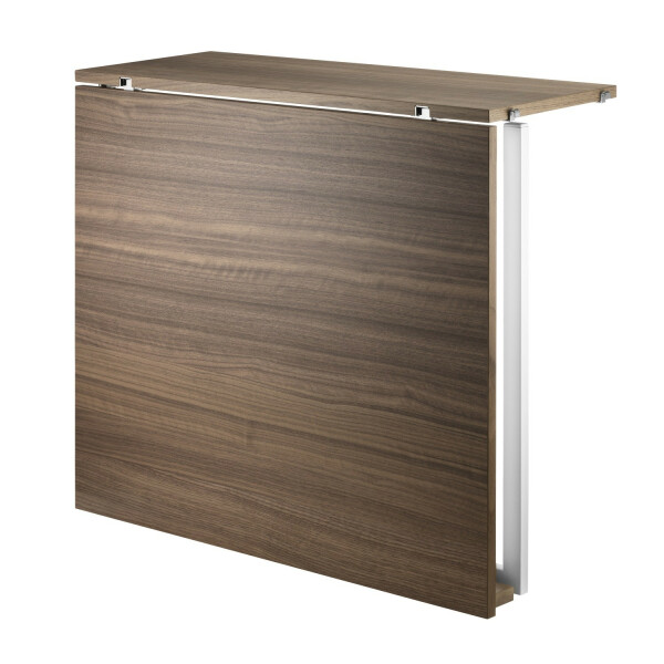 String SYSTEM klaffipöytä 78x96x71 pähkinä/valkoinen kuva