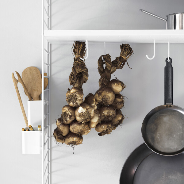 string system koukut valkoinen keittiö image