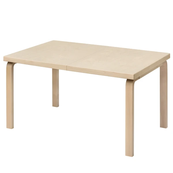 8906044 Aalto Table extendable 97 birch veneer not extended master kuva