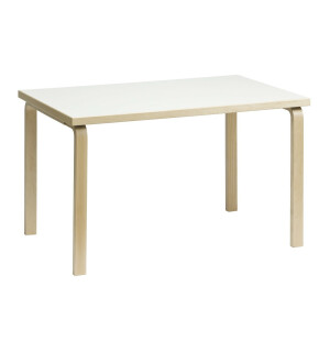 Artek 81B pöytä 120x75cm koivu/valkoinen laminaatti kuva