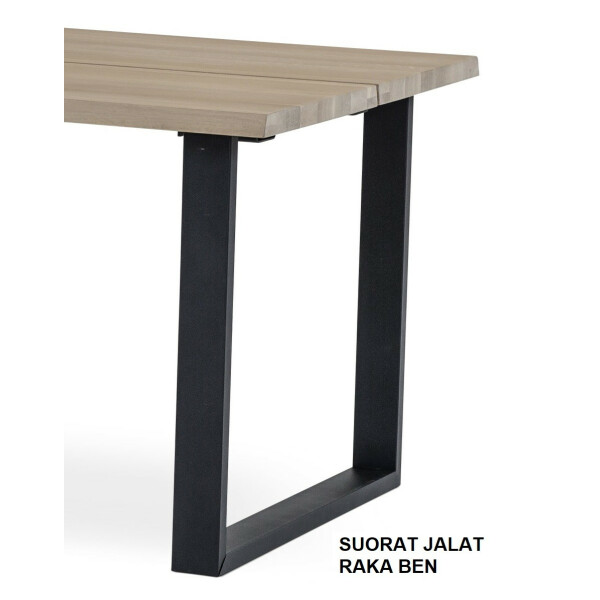 Torkelson FLEET ruokapöytä 160x95cm  kuva