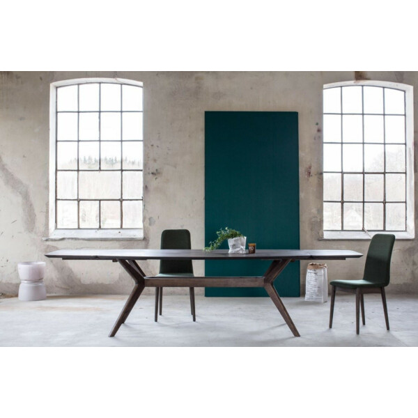 Torkelson HAMPTON ruokapöytä 200x100cm savutammi kuva