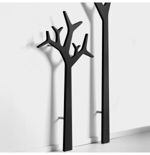 Swedese TREE seinänaulakko 134 cm, musta kuva