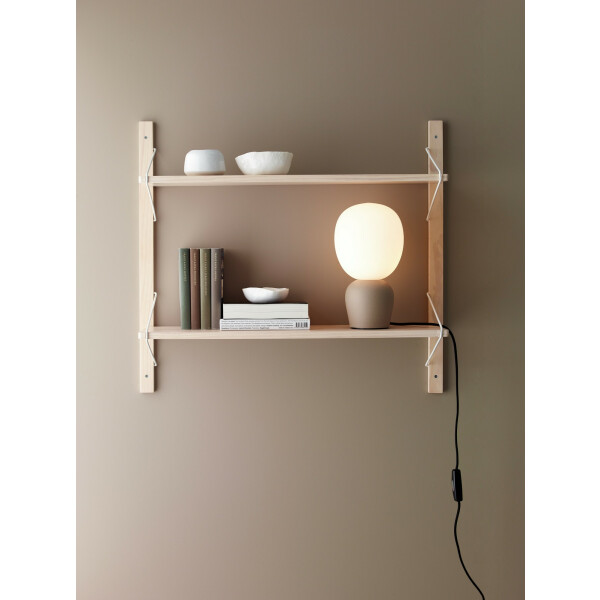 Belid BUDDY B4001 pöytävalaisin beige/opaali kuva