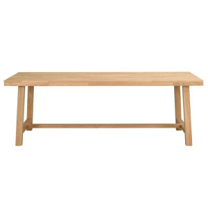 Rowico BROOKLYN ruokapöytä 220x95, tammi kuva