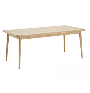 Casø furniture CASØ 500 matbord 180/280x90cm vit-ek image