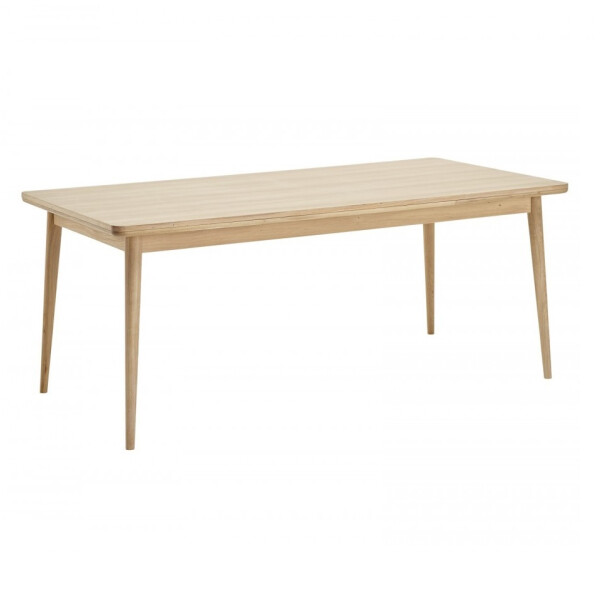 Caso furniture 500 ruokapoyta 180280x90x75 cm valkotammi v5 kuva