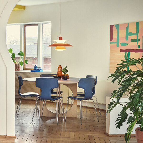 PH 5 Hues of orange Poul Henningsen Louis Poulsen interior kuva