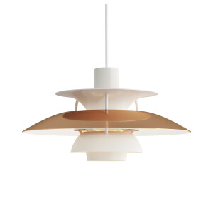 Louis Poulsen PH 5 MINI taklampa, koppar image