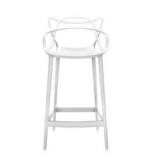 Kartell MASTERS baarituoli valkoinen kuva