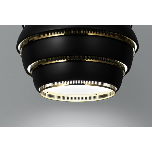 Artek A331 Beehive black brass detail 1 kuva