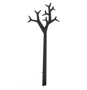 Swedese TREE seinänaulakko 194 cm, musta kuva