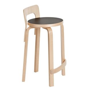 Färg: Svart linoleum image