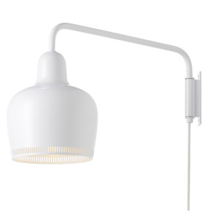 Artek A330S "Golden Bell" vägglampa, vit image