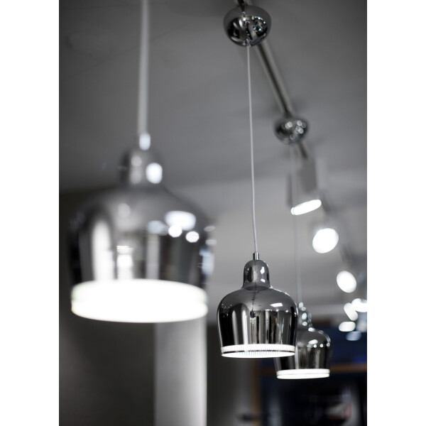 Artek Pendant Light A330S Golden Bell chrome image
