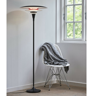 Belid DIABLO G3366 golvlampa mattsvart/röd image