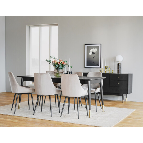 Rowico Fenwood sideboard Sierra stol Fenwood matbord image