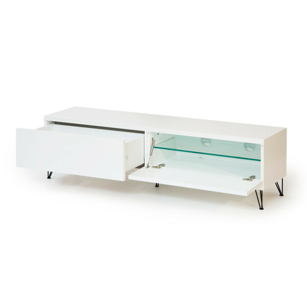 Muurame TV-TASO TA1805 valkoinen/musta kuva