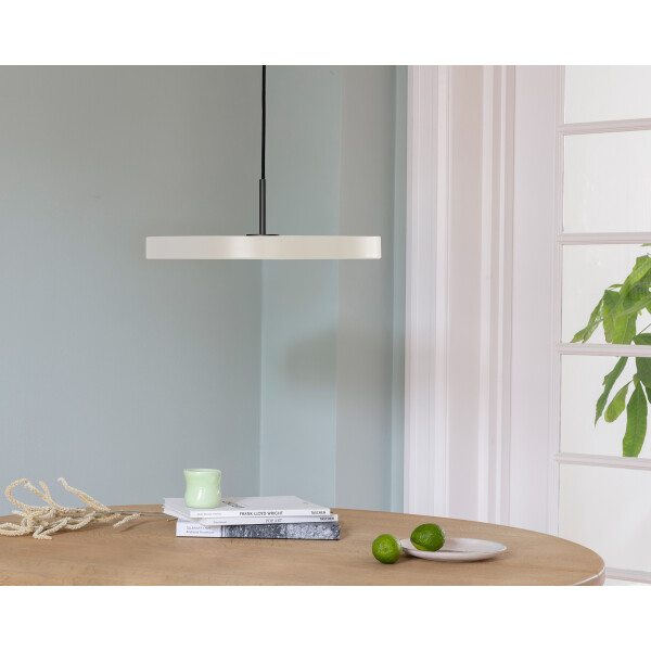 UMAGE Asteria medium pearl white with black metal cover image