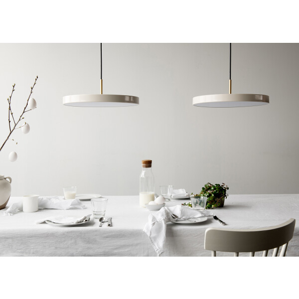 UMAGE Asteria riippuvalaisin pearl white messinki image