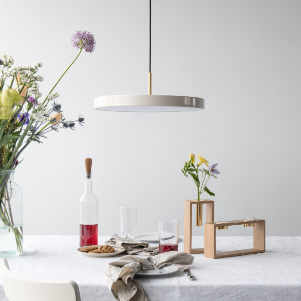 UMAGE Asteria riippuvalaisin pearl white messinki image