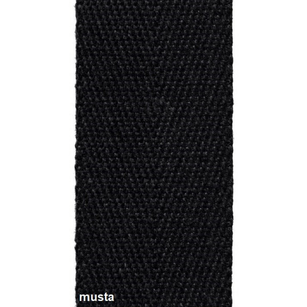Artek UUSI SATULAVYÖ 50mm pellava musta image
