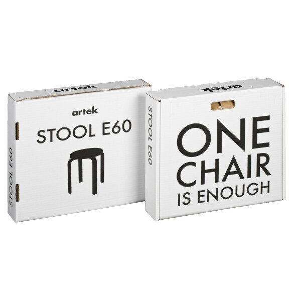 Artek E60 jakkara valkoinen image