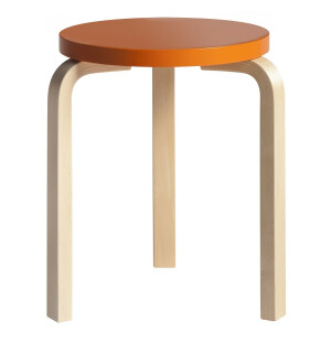 Artek PALL 60, björk/orange image