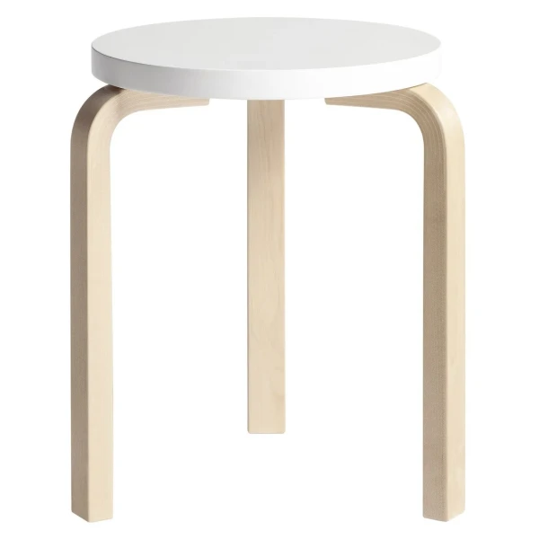 Artek 60 jakkara koivu valkoinen image