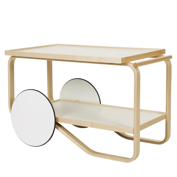 Artek Tea Trolley 901 white laminate image