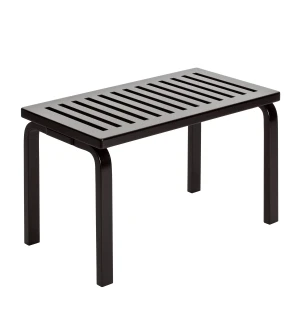 Artek BÄNK 153B ribbad, svart image