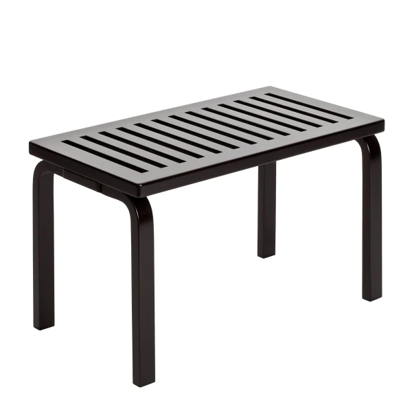 Bench 153B slatted top black lacquer master image