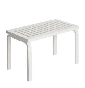 Artek RITILÄPENKKI 153B, valkoinen kuva