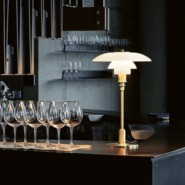 PH 3/2 table brass restaurant image