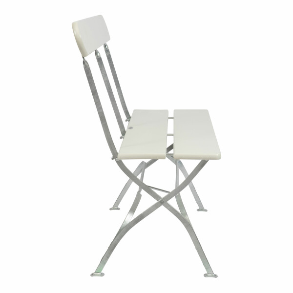 Grythyttan Stålmöbler BRYGGERI sohva valkoinen/kuumasinkitty image