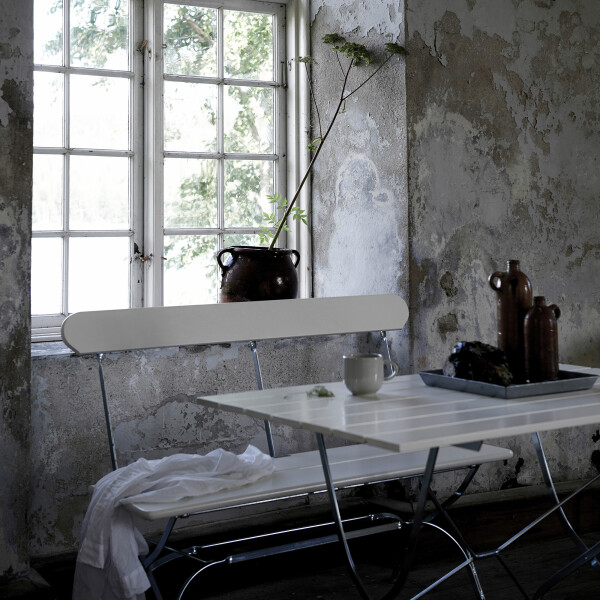 Grythyttan Stålmöbler BRYGGERI sohva valkoinen/kuumasinkitty image