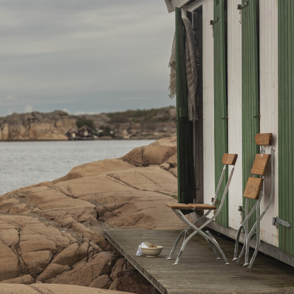 Grythyttan Bryggeri stol teak miljo kuva