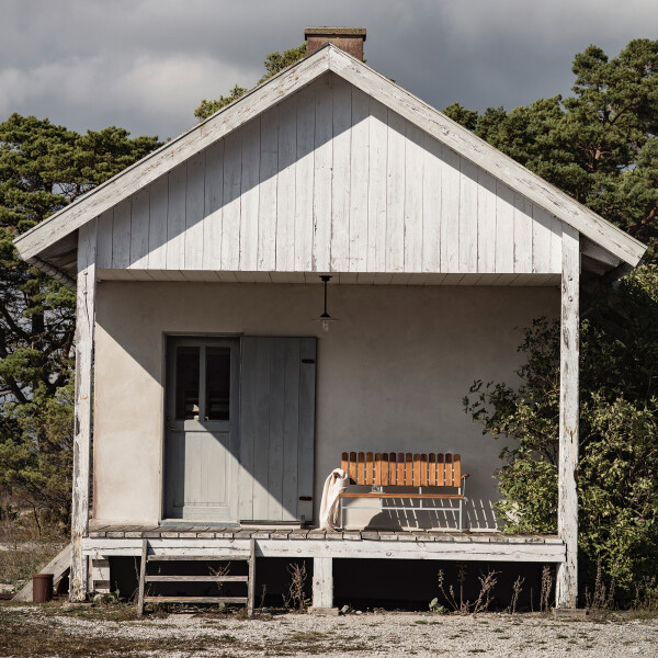Grythyttan Stålmöbler sohva 6 käsittelemätön tiikki/kuumasinkitty image