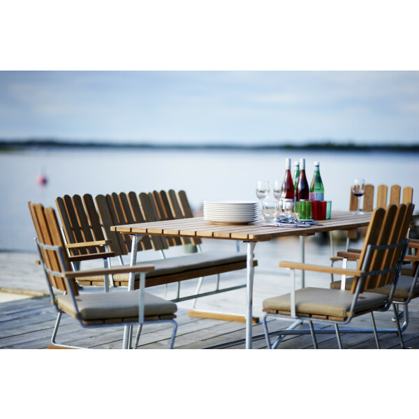 Grythyttan sohva 6 käsittelemätön tiikki/kuumasinkitty image