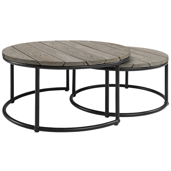 Artwood Anson round coffee table 2-set 19-47668 kuva